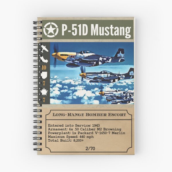 Item preview, P-51 Mustang World War II Trading Card designed and sold by Historic-Art.