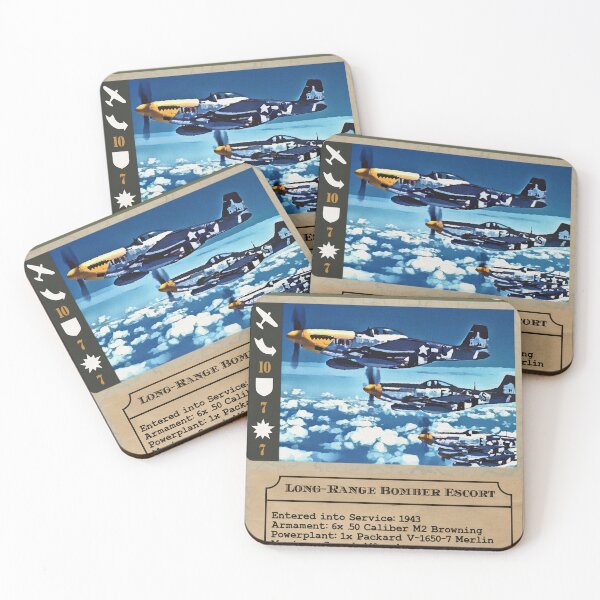 Item preview, P-51 Mustang World War II Trading Card designed and sold by Historic-Art.