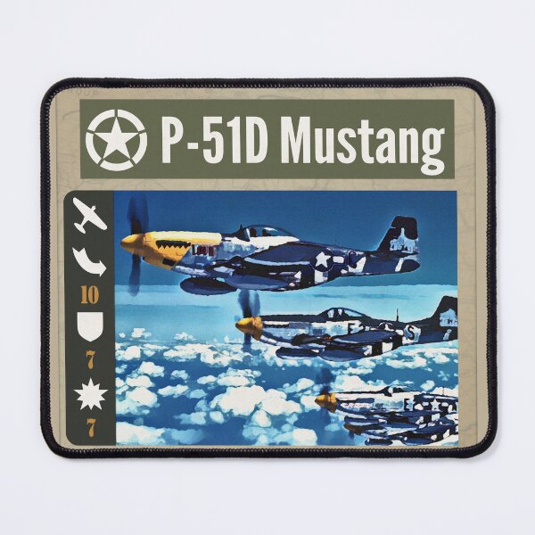 Item preview, P-51 Mustang World War II Trading Card designed and sold by Historic-Art.