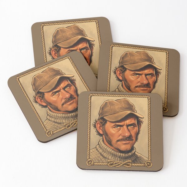 Item preview, Quint   Shark Hunter designed and sold by CrumbBumStudio.
