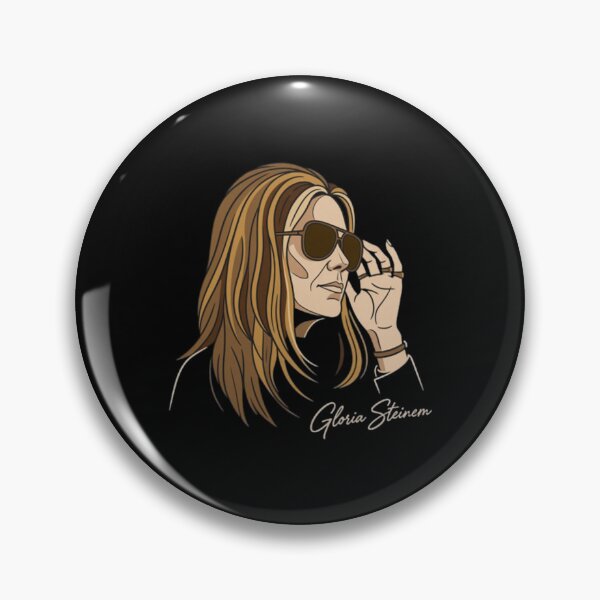 Artikelvorschau, Gloria Steinem, Feminist Activist, Women Rights Graphic, Equal Rights Activism entworfen und verkauft von anpollardStudio.