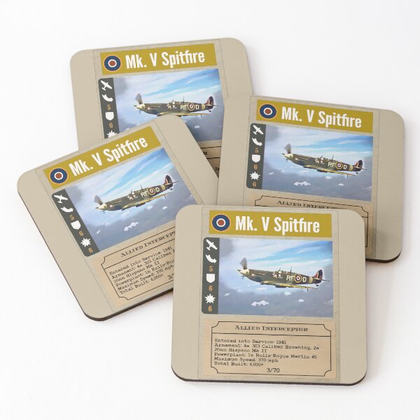 Item preview, Spitfire World War II Trading Card designed and sold by Historic-Art.