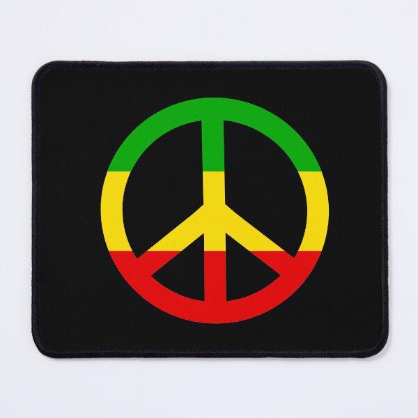 Item preview, Rasta Peace Sign designed and sold by Sartoris Art.