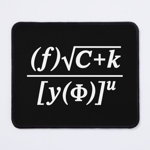 Item preview, Funny Math Equation Meme Nerdy Humor designed and sold by silverhexagon.