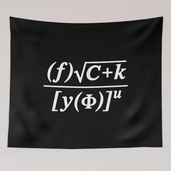 Item preview, Funny Math Equation Meme Nerdy Humor designed and sold by silverhexagon.