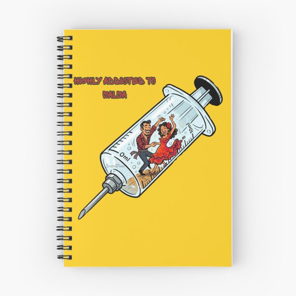 Item preview, Highly Addicted to Salsa Ironic Syringe - 3D Latin Dance Pun designed and sold by SmartPuns.
