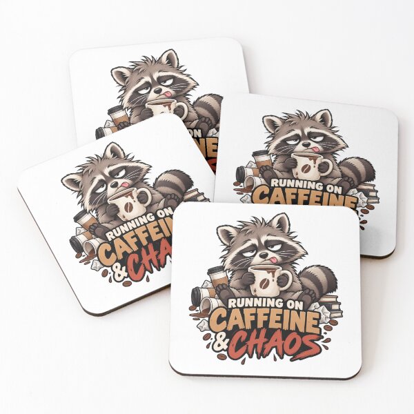 Item preview, Running on Caffeine & Chaos designed and sold by Barbaroot.