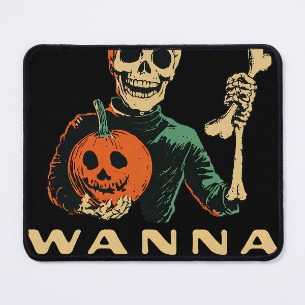 Item preview, Wanna Bone Funny Halloween Skeleton Pun designed and sold by ZEtexaxe.
