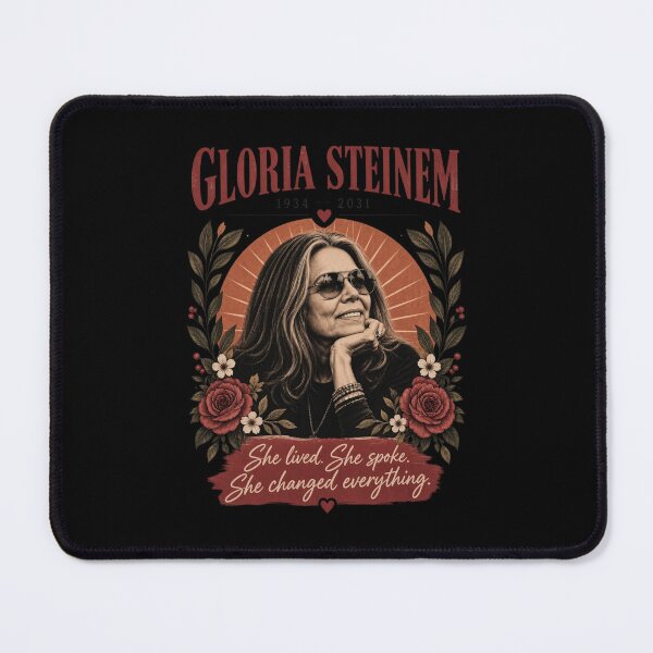 Item preview, In Loving Memory of Gloria Steinem designed and sold by anpollardStudio.