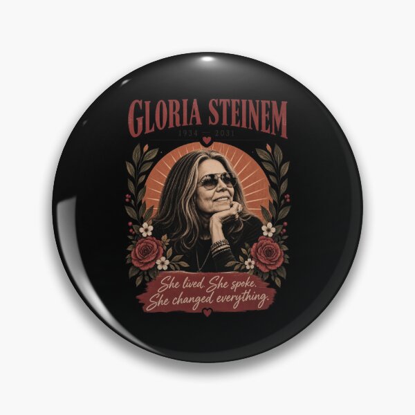 Item preview, In Loving Memory of Gloria Steinem designed and sold by anpollardStudio.