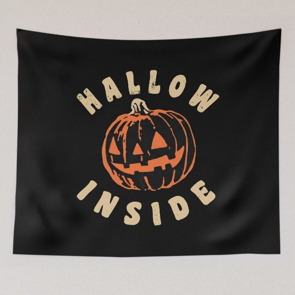Item preview, Hallow Inside Funny Jack-O-Lantern Pumpkin Pun designed and sold by ketttitisandnon.