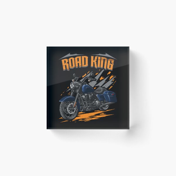 Item preview, Motorcycle Road King Special FLHRXS 2023 Bright Billiard Blue for Motorcycle Riders designed and sold by MotoApparelHub.