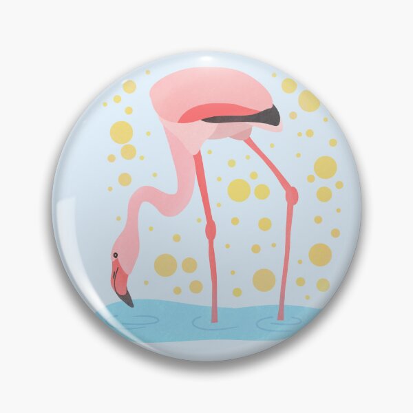 Item preview, Illustration of a Flamingo designed and sold by FandomizedRose.