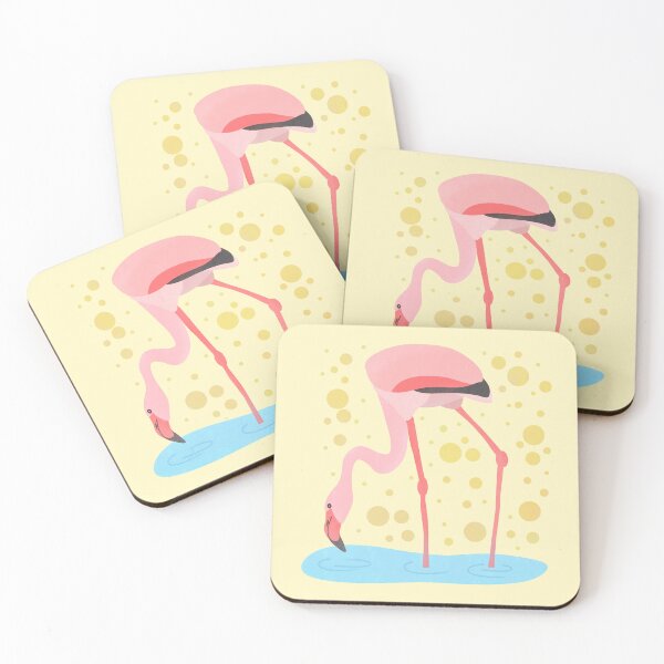 Item preview, Illustration of a Flamingo designed and sold by FandomizedRose.