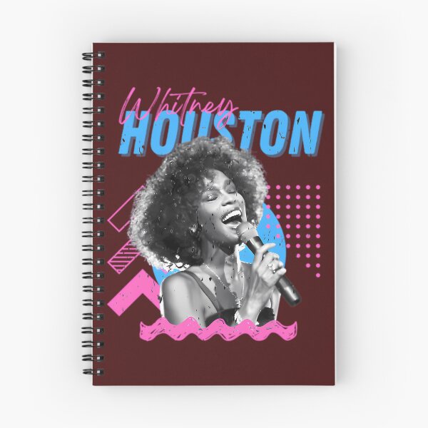 Item preview, Whitney Houston Singing Retro For Music Fans Gift For 80S Pop Lovers designed and sold by KerenzaJohnson.