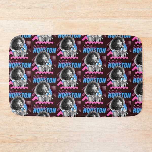 Item preview, Whitney Houston Singing Retro For Music Fans Gift For 80S Pop Lovers designed and sold by KerenzaJohnson.