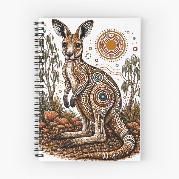 Item preview, Kangaroo Dotart designed and sold by Zeewind.