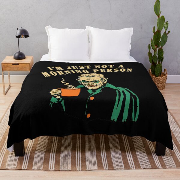 Item preview, I'm Just Not A Morning Person Funny Vampire Coffee designed and sold by ketttitisandnon.