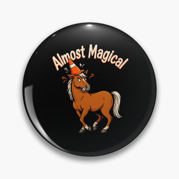 Item preview, Almost Magical Unicorn Humor Funny Animal designed and sold by Redgiant87x.