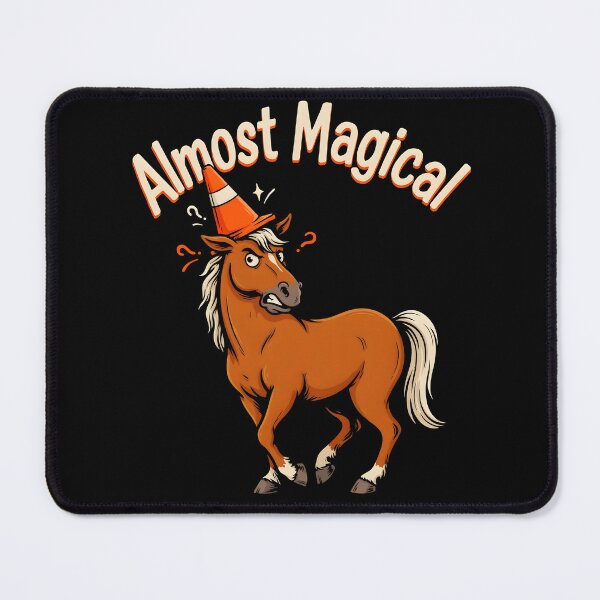 Item preview, Almost Magical Unicorn Humor Funny Animal designed and sold by Redgiant87x.