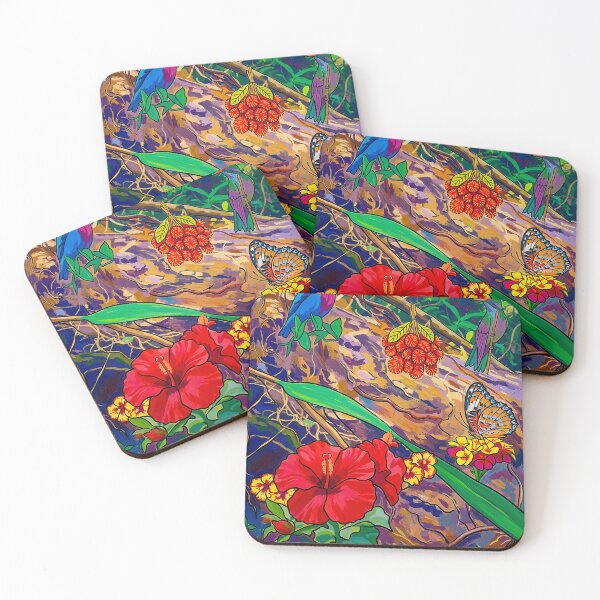 Item preview, Floral Honduran Neighborhood designed and sold by RiverDeeDesigns.
