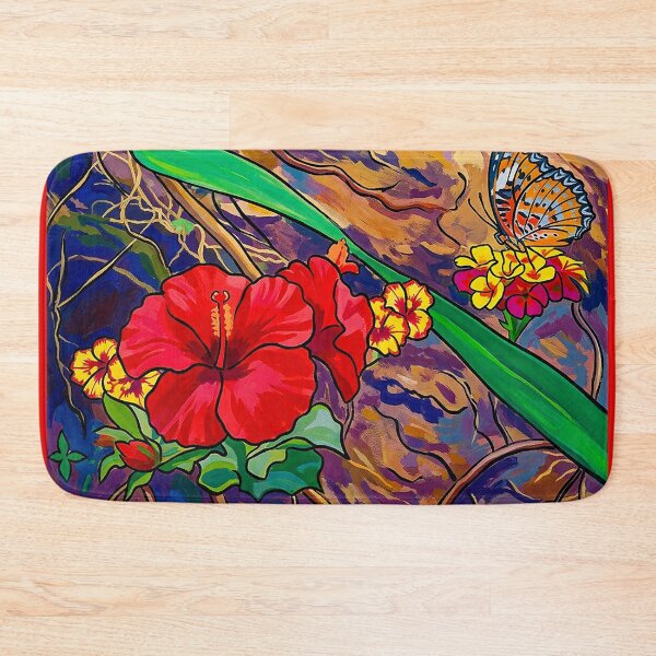 Item preview, Floral Honduran Neighborhood designed and sold by RiverDeeDesigns.
