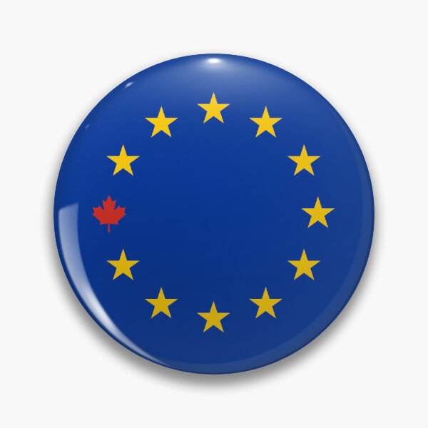 Item preview, European Union with Canada Flag designed and sold by dqb1242.