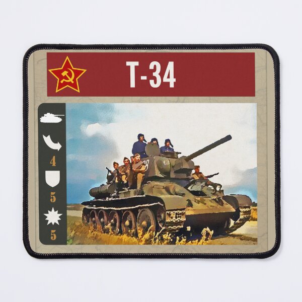 Item preview, T-34 World War II Trading Card designed and sold by Historic-Art.