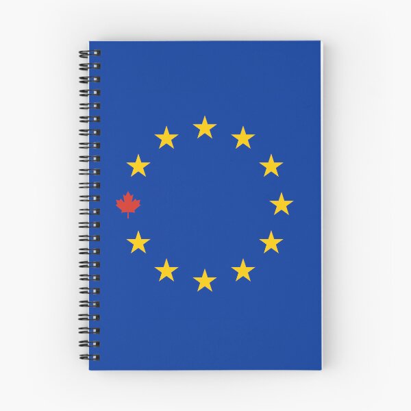 Item preview, European Union with Canada Flag designed and sold by dqb1242.