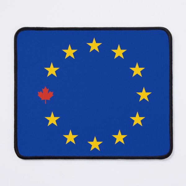 Item preview, European Union with Canada Flag designed and sold by dqb1242.