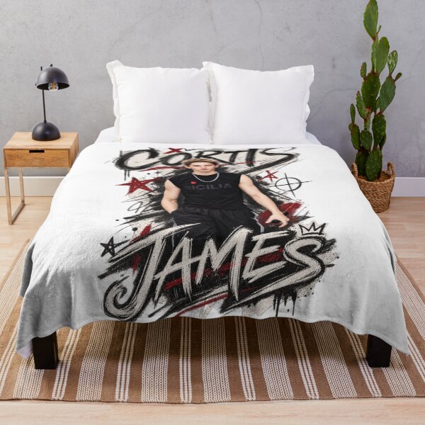 Item preview, James CORTIS Layered Brush Sticker | Abstract Text Decal designed and sold by Valeree Store.