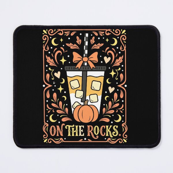 Item preview, Pumpkin Spice On The Rocks Halloween Cocktail Vintage Autumn Design designed and sold by ArcaneArtistry.