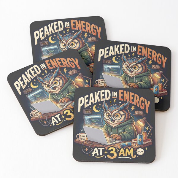 Item preview, Peaked In Energy At 3 AM designed and sold by StellarBees.