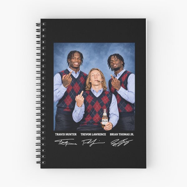 Item preview, Travis Hunter Trevor Lawrence Brian Thomas Jr Middle Finger Funny designed and sold by gernays.