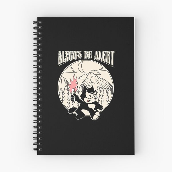 Item preview, Always Be Alert Felix designed and sold by honeyweet.