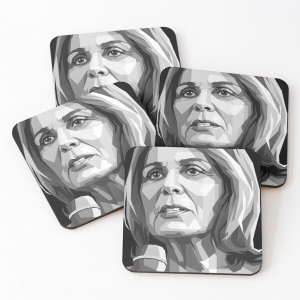 Item preview, Gloria Steinem Grayscale designed and sold by verlonzariy.