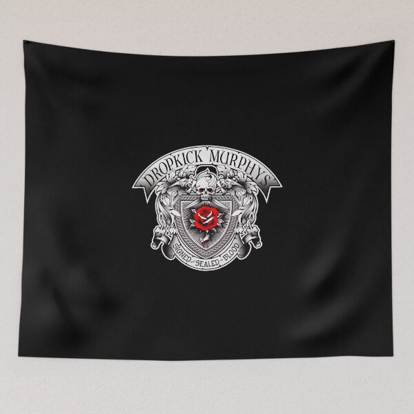 Item preview, Dropkicks Murphyss Skull Rose Crest Band  designed and sold by MaelyVeyran.