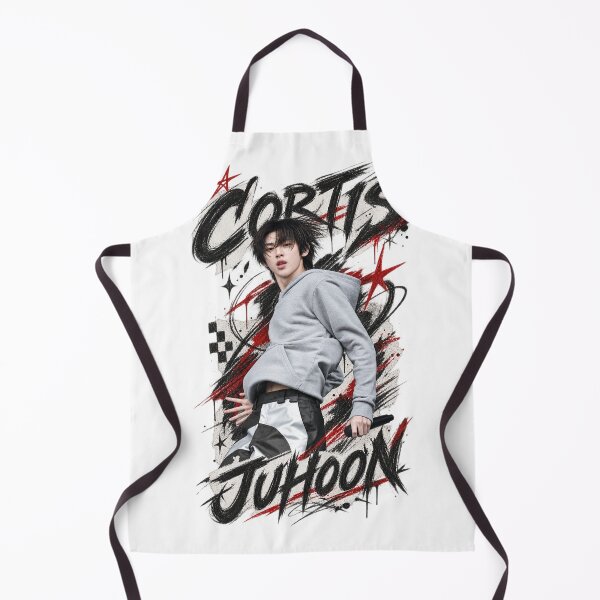 Item preview, Juhoon CORTIS Calligraphy Brush Sticker | Abstract Ink Decal designed and sold by Valeree Store.