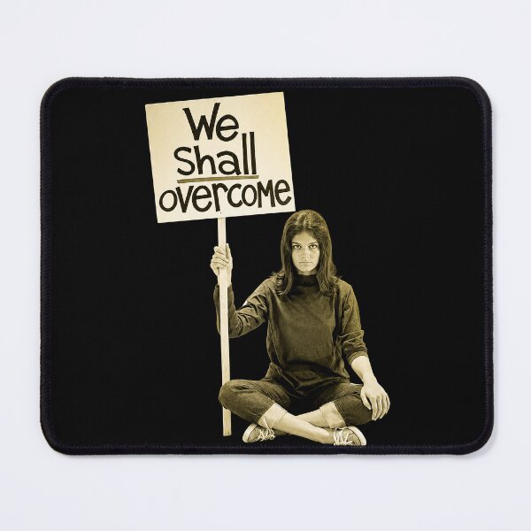 Item preview, Gloria Steinem We Shall Overcome Vintage designed and sold by gernays.