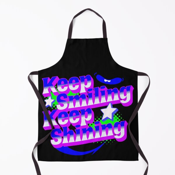 Item preview, Keep Smiling Keep Shining Retro T-Shirt, Vintage 70s Positivity designed and sold by baretyas.