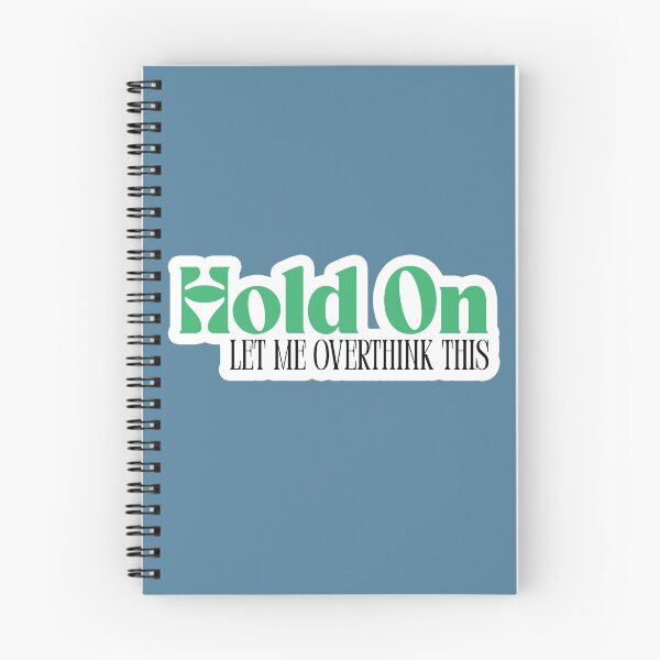 Item preview, Hold On Let Me Overthink This - Funny Overthinker Introvert Humor designed and sold by ShabanMerch.