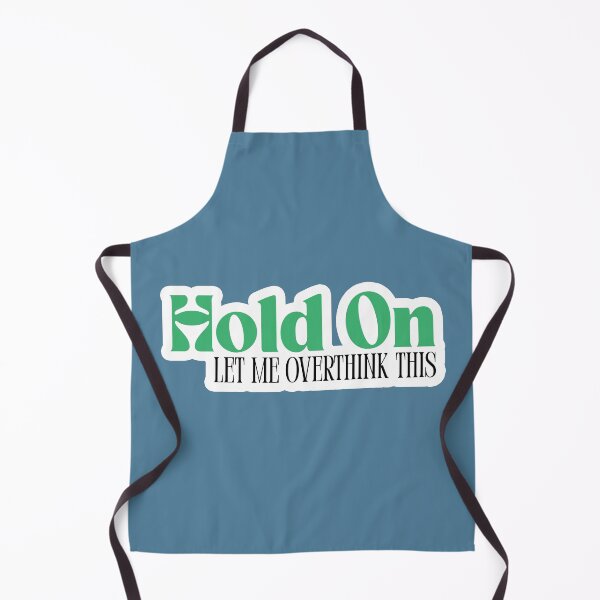 Item preview, Hold On Let Me Overthink This - Funny Overthinker Introvert Humor designed and sold by ShabanMerch.