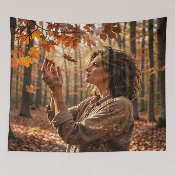 Item preview, Autumn Forest Glow – Painterly designed and sold by FotoworldEdel.