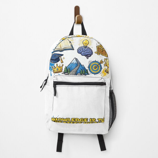 Item preview, Knowledge Is The Greatest Wealth - Knowledge Is Power Motivational Quote designed and sold by prithvi chand.