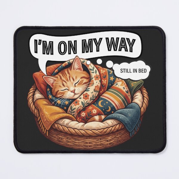 Item preview, I'm On My Way (Still In Bed) designed and sold by StellarBees.