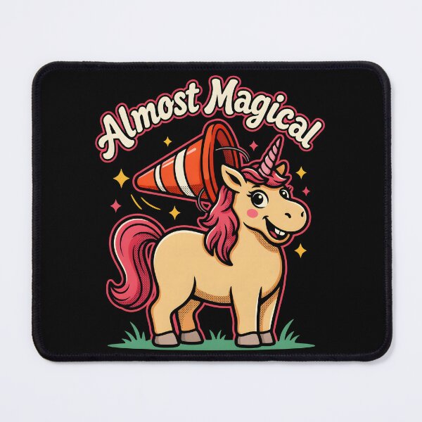 Item preview, Almost Magical Funny Horse Traffic Cone Hat Joke designed and sold by Redgiant87x.