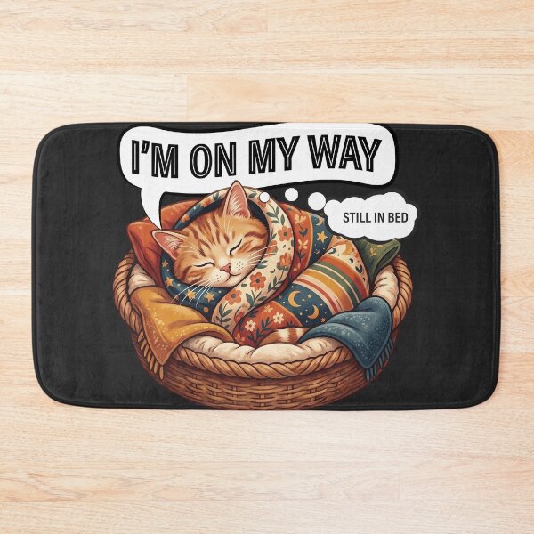 Item preview, I'm On My Way (Still In Bed) designed and sold by StellarBees.