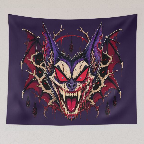 Item preview, Gothic Vampire Bat Demon Horror Graphic designed and sold by Kromia.