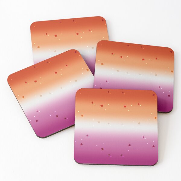 Item preview, Starry Lesbian Pride Flag designed and sold by WrenFair.
