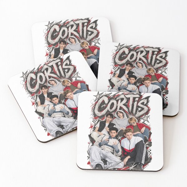 Item preview, CORTIS Brush Typography Graphic | Avant Garde Ink Tee designed and sold by Valeree Store.